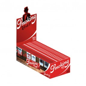 Set 50 pachete Foite Smoking Regular Red