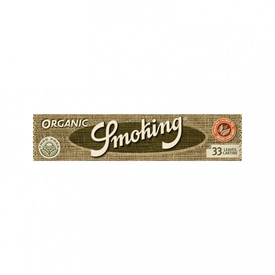 Foite pentru rulat tigari Smoking Organic King size - 1 pachet