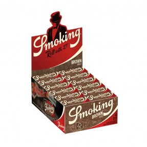 Set Foite In rola Smoking Rolls Brown - 24 buc/set