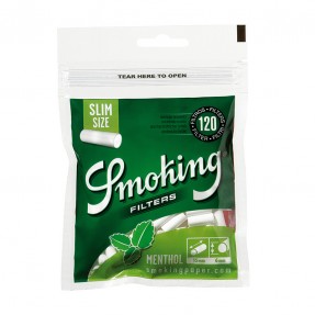 Filtre tigari Smoking Menthol Slim 120 bucati