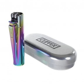 Bricheta Clipper Micro Metal Cameleon + cutie metalica