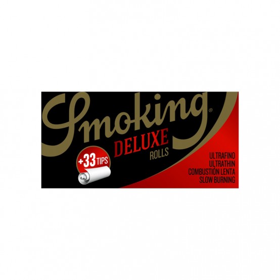 Foite in rola Smoking De Luxe plus filtre de carton  - 1 rola