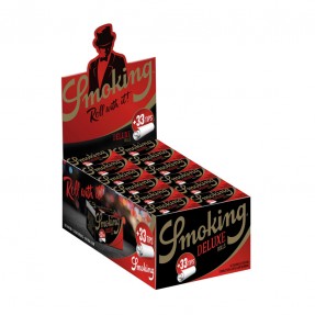 Set 24 foite in rola Smoking rolls Deluxe cu filtre carton