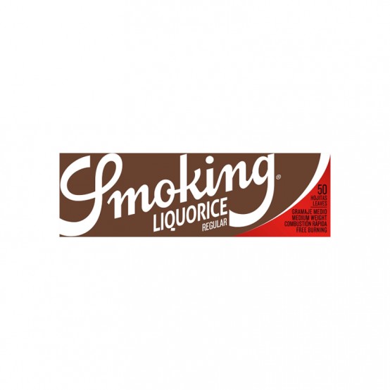 Set 50 pachete Foite Smoking Regular Liquorice