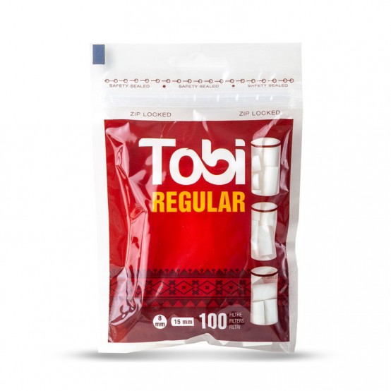 Filtre pentru rulat tigari Tobi Regular 100 buc
