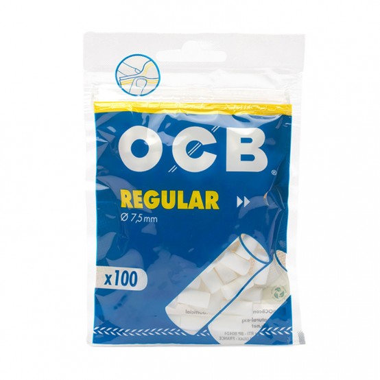 Filtre pentru rulat tigari OCB Regular 7.5 mm 100 buc