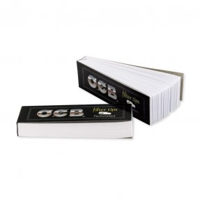 Filtre din carton pentru tigarete OCB, 18mm, 50 de foi