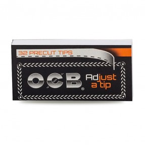 Filtre ajustabile din carton OCB, 22-25 mm, 32 foi