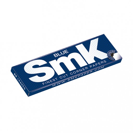 Foite rulat tigari SMK Regular Blue Cut Corner - 1 pachet