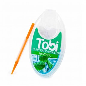 Capsule aromatizante pentru tigari Tobi Menthol 