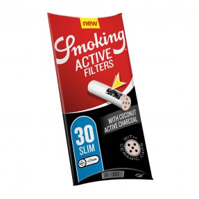 Filtre cu Carbon Activ Smoking Slim 30
