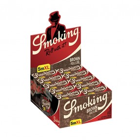Set 24 Smoking Rolls Brown XL 5 m