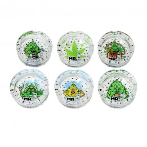 Scrumiera A401285 Din Sticla Diverse Modele  8.5 cm