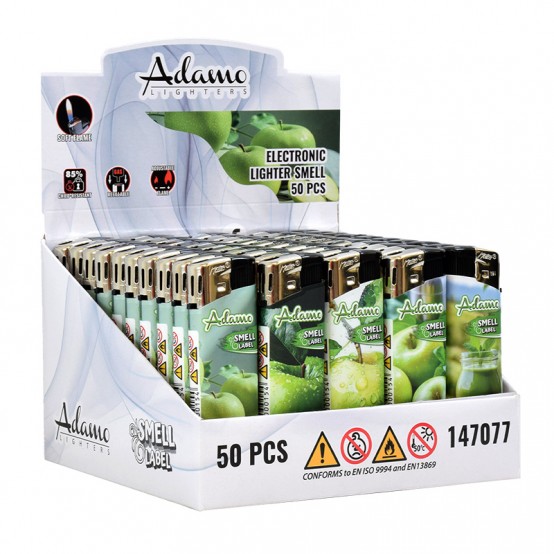 Bricheta Electronica 147077 Adamo Aroma cu Mere Verzi 50 buc.