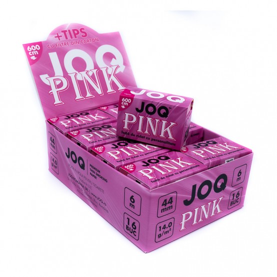 Foite in rola JOQ Pink 6m cu Filtre 50 buc.