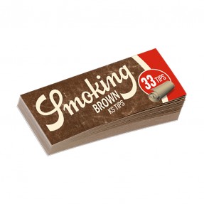 Filtre Carton Smoking Filter Brown Tip 33 buc.