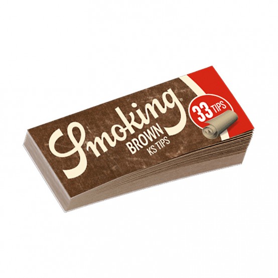 Cutie 50 Filtre Carton Smoking Filter Brown Tip 33 buc