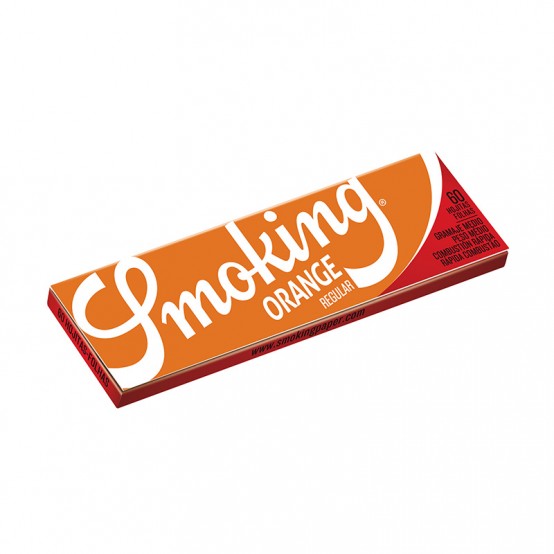 Set 50 pachete Foite Smoking Regular Orange