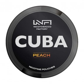 Pouch cu nicotina CUBA Peach