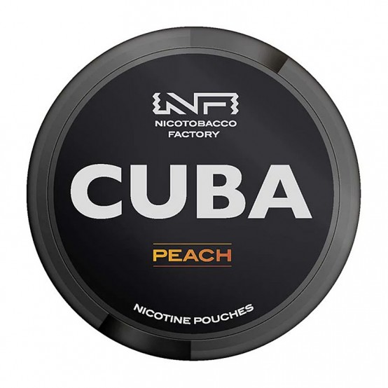Pouch cu nicotina CUBA Peach