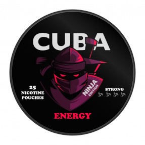 Pouch cu nicotina CUBA Ninja Energy