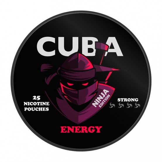 Pouch cu nicotina CUBA Ninja Energy