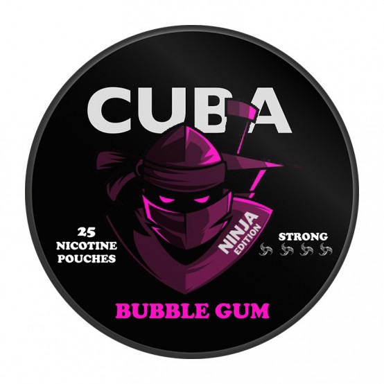 Pouch cu nicotina CUBA Bubble Gum