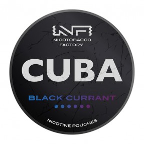 Pouch cu nicotina CUBA Black Currant