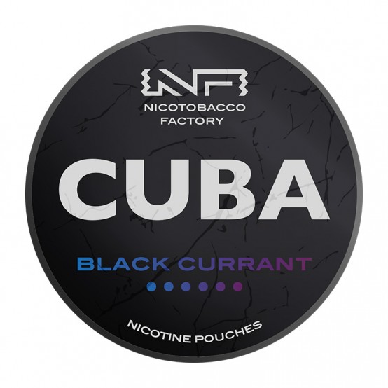Pouch cu nicotina CUBA Black Currant