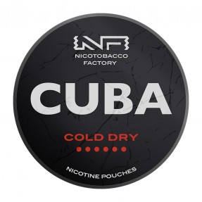 Pouch cu nicotina CUBA Cold Dry