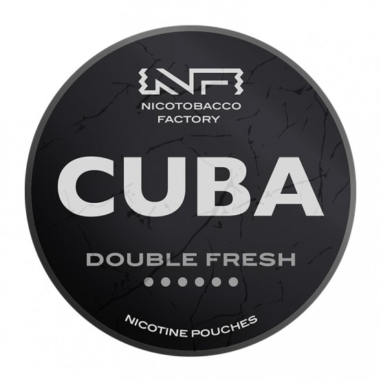 Pouch cu nicotina CUBA Double Fresh