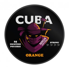 Pouch cu nicotina CUBA Ninja Orange