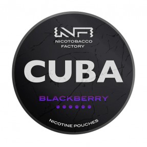 Pouch cu nicotina CUBA Blackberry