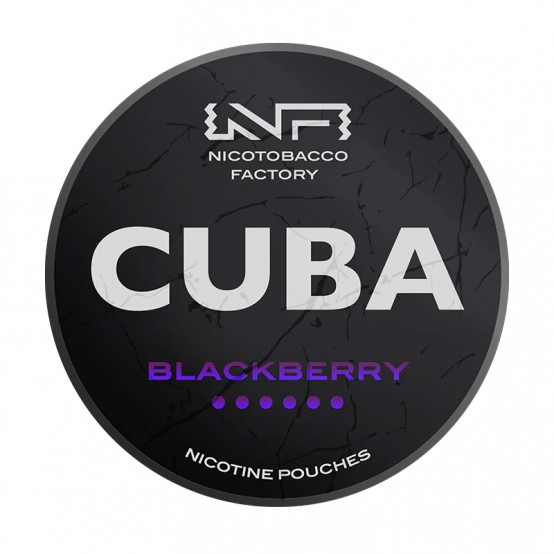 Pouch cu nicotina CUBA Blackberry