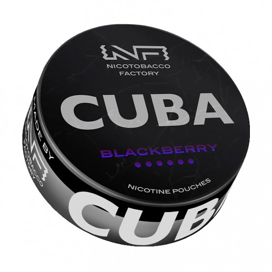 Pouch cu nicotina CUBA Blackberry