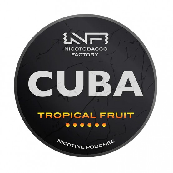 Pouch cu nicotina CUBA Tropical Fruit