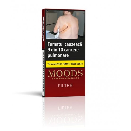 Tigari de foi Moods Filter 5 bucati/ pachet