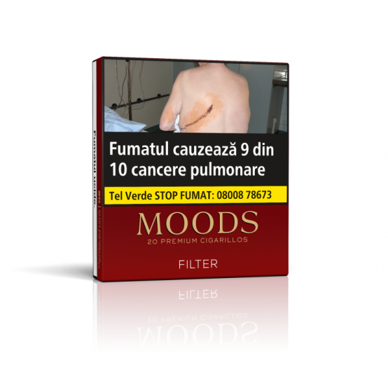 Tigari de foi Moods Filter 20 bucati/ pachet