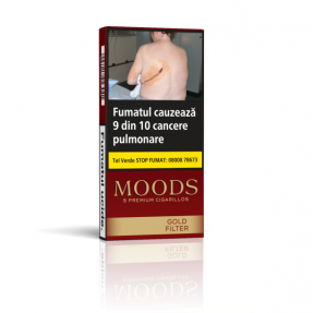 Tigari de foi Moods Gold Filter (5)