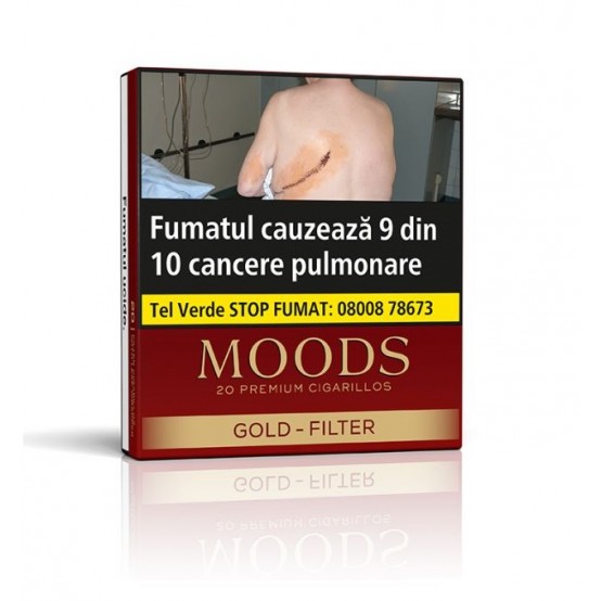 Tigari de foi Moods Gold Filter (20)