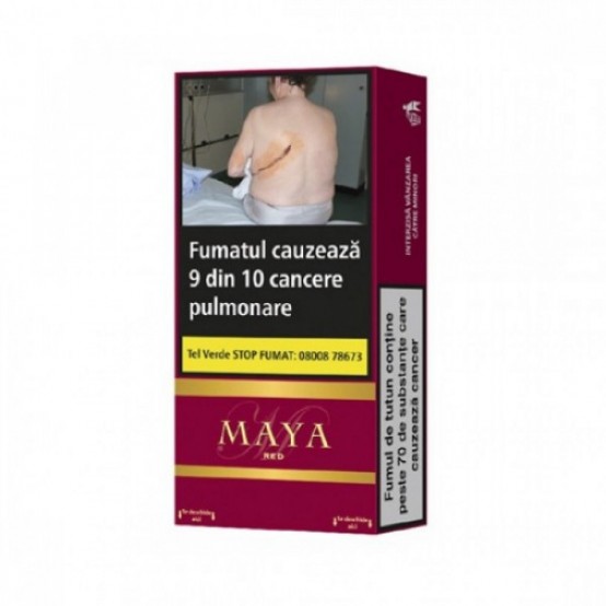 Tigari de foi aromate cu gust de cirese Maya Red 10