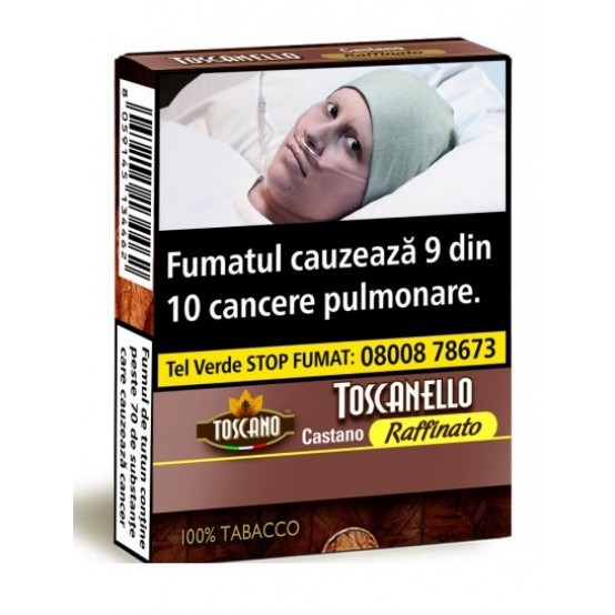 Tigari de foi Toscanello Castano Raffinato (aroma alune) 5 buc