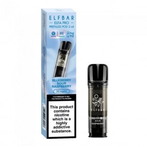 Set 2 Cartuse cu nicotina Elf Bar ELFA PRO aroma Blueberry sour Raspberry