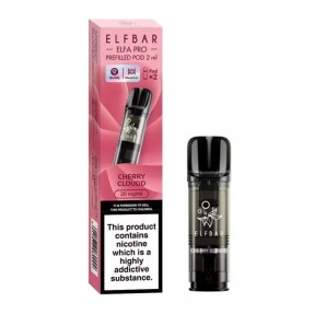 Set 2 Cartuse cu nicotina Elf Bar ELFA PRO aroma Cherry Cloudd