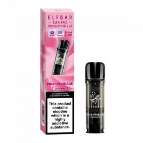 Set 2 Cartuse cu nicotina Elf Bar ELFA PRO aroma Pink Lemonade