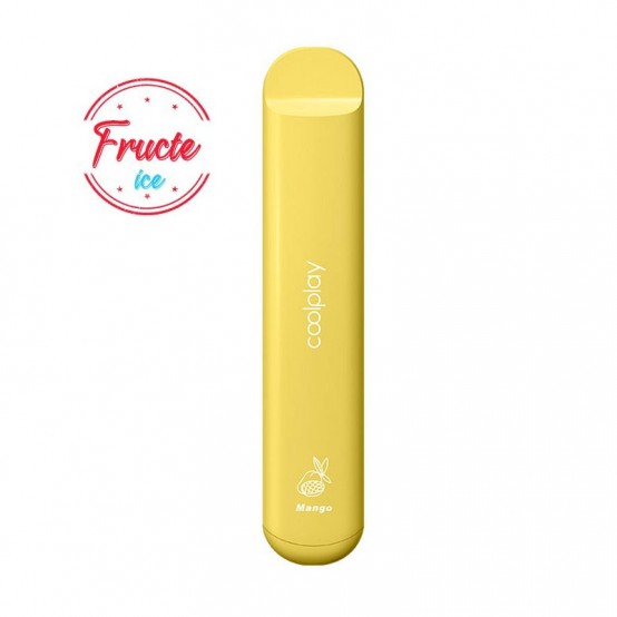 Tigara electronica de unica folosinta cu nicotina Coolplay 575 pufuri Aroma Mango