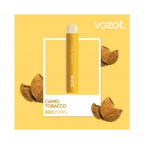 Tigara electronica de unica folosinta cu nicotina Vozol 800 pufuri Aroma Camel Tobacco