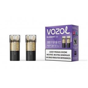 Set 2 Cartuse cu nicotina Vozol Switch Pro 800 Pufuri Aroma Blueberry Ice