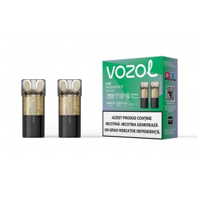Set 2 Cartuse cu nicotina Vozol Switch Pro 800 Pufuri Aroma Kiwi Passion Fruit Guava 