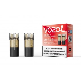 Set 2 Cartuse cu nicotina Vozol Switch Pro 800 Pufuri Aroma Red Berry